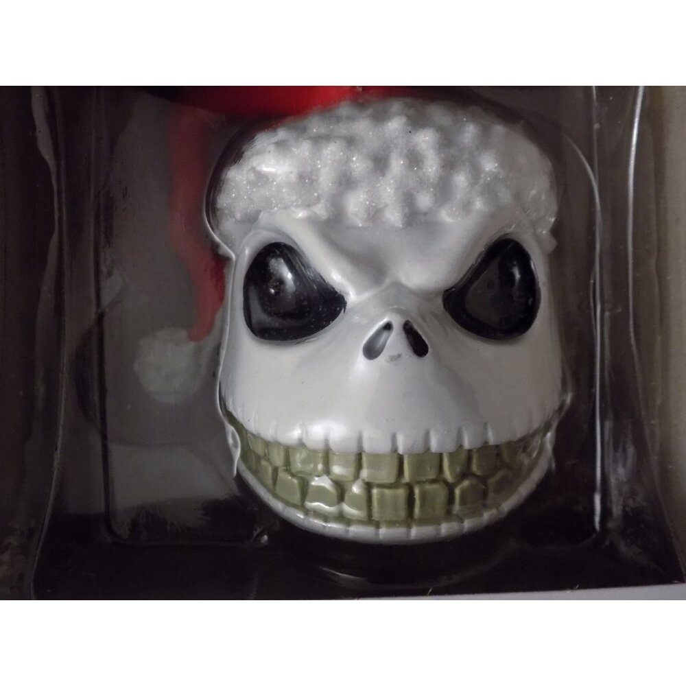 Hallmark Disney the Nightmare Before Christmas Jack Skellington Head Ornament - Picture 3 of 3
